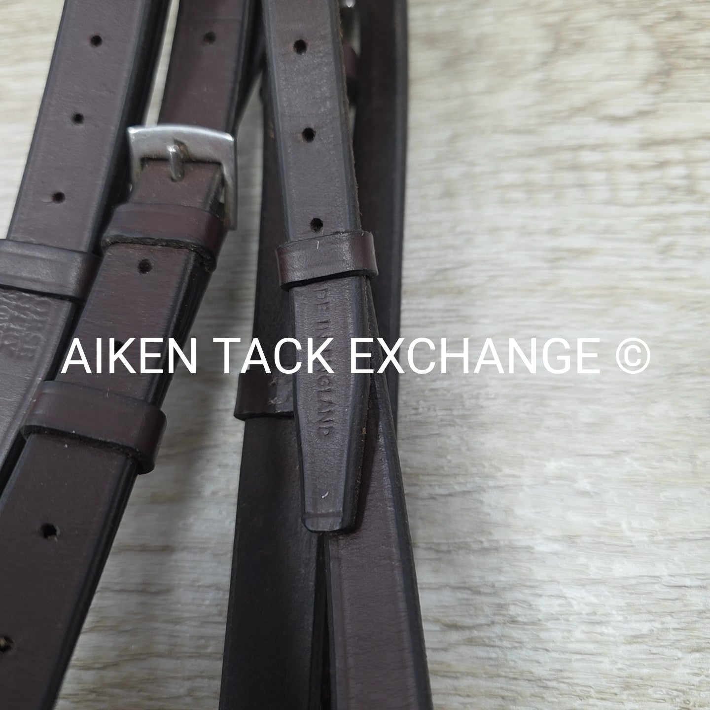 Horse Country Flat Hunt Bridle, No Reins, Brown, Size Full