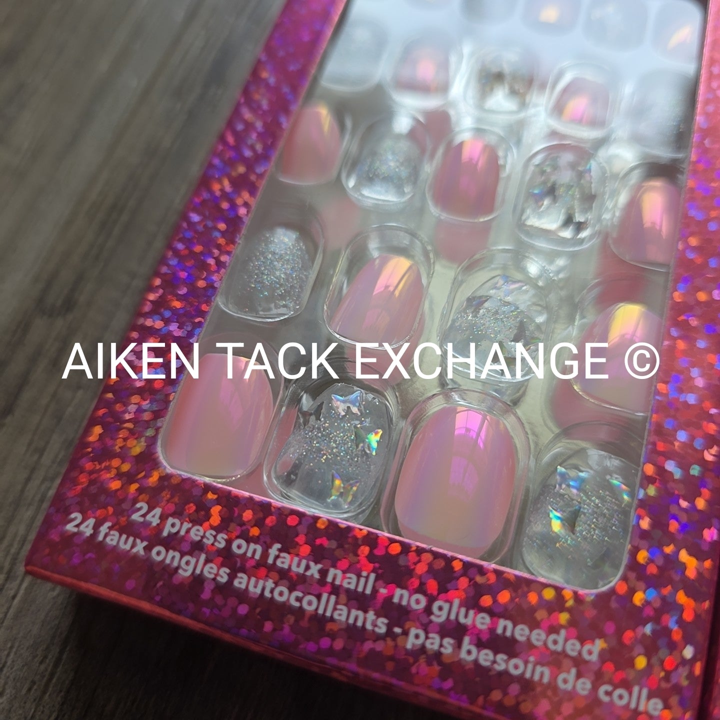 Claire's Press-On Nails (2 Sets) - 24 Count Each (48 Total)