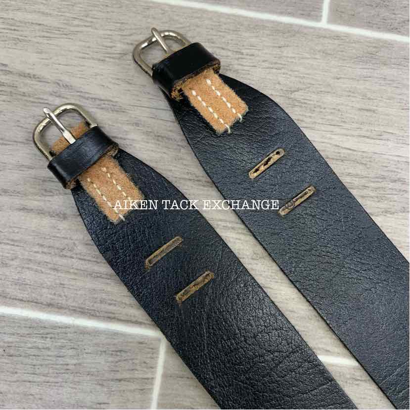 Garter Jodhpur Straps, BlackSize Large, Brand New