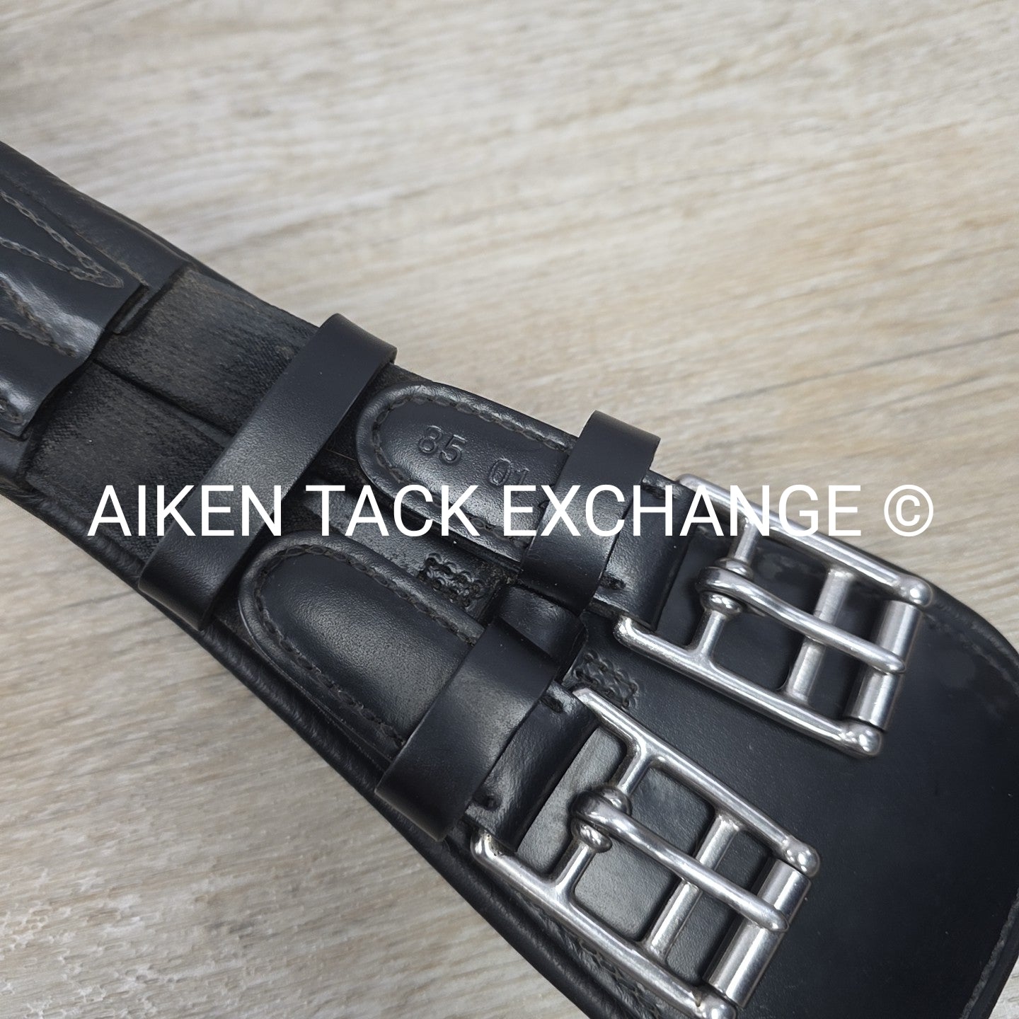 Prestige RP Relaxed Performance Dressage Girth, Black, 85 cm / 34"