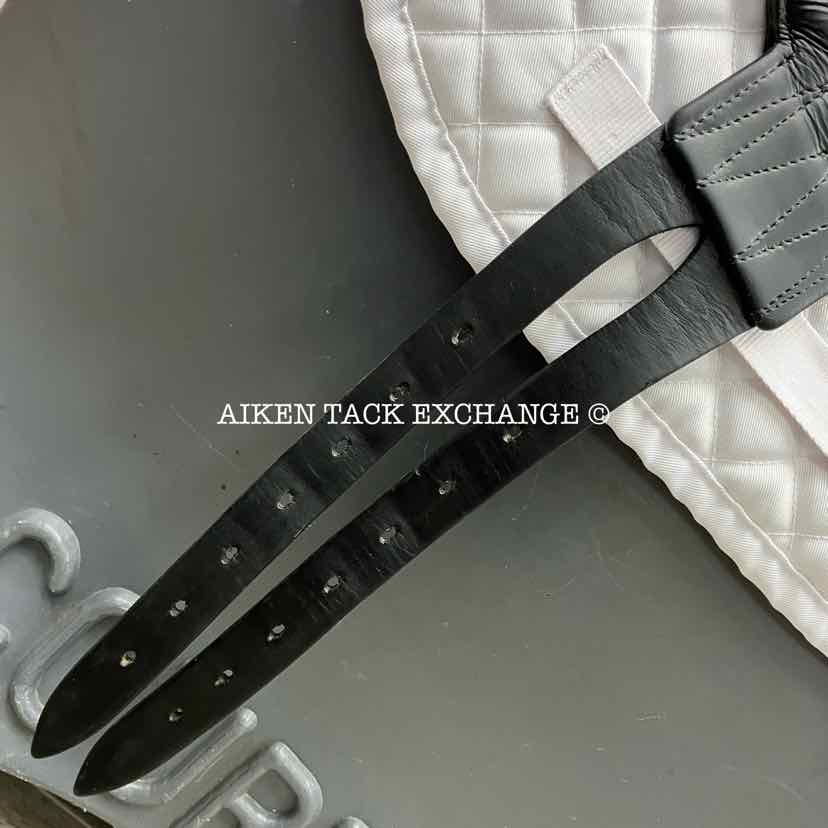 **SOLD** 2004 Devoucoux Makila Monoflap Dressage Saddle, 18" Seat, 1A Flap - Short, Medium Wide Tree, Foam Panels, Full Buffalo Leather