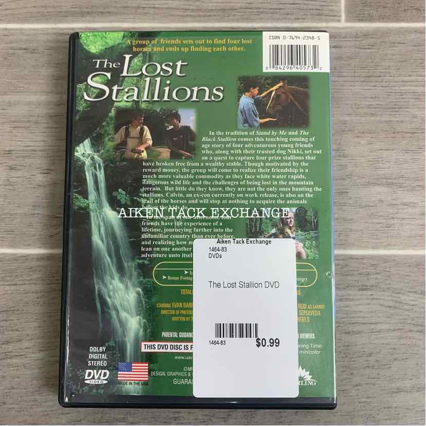 The Lost Stallion DVD