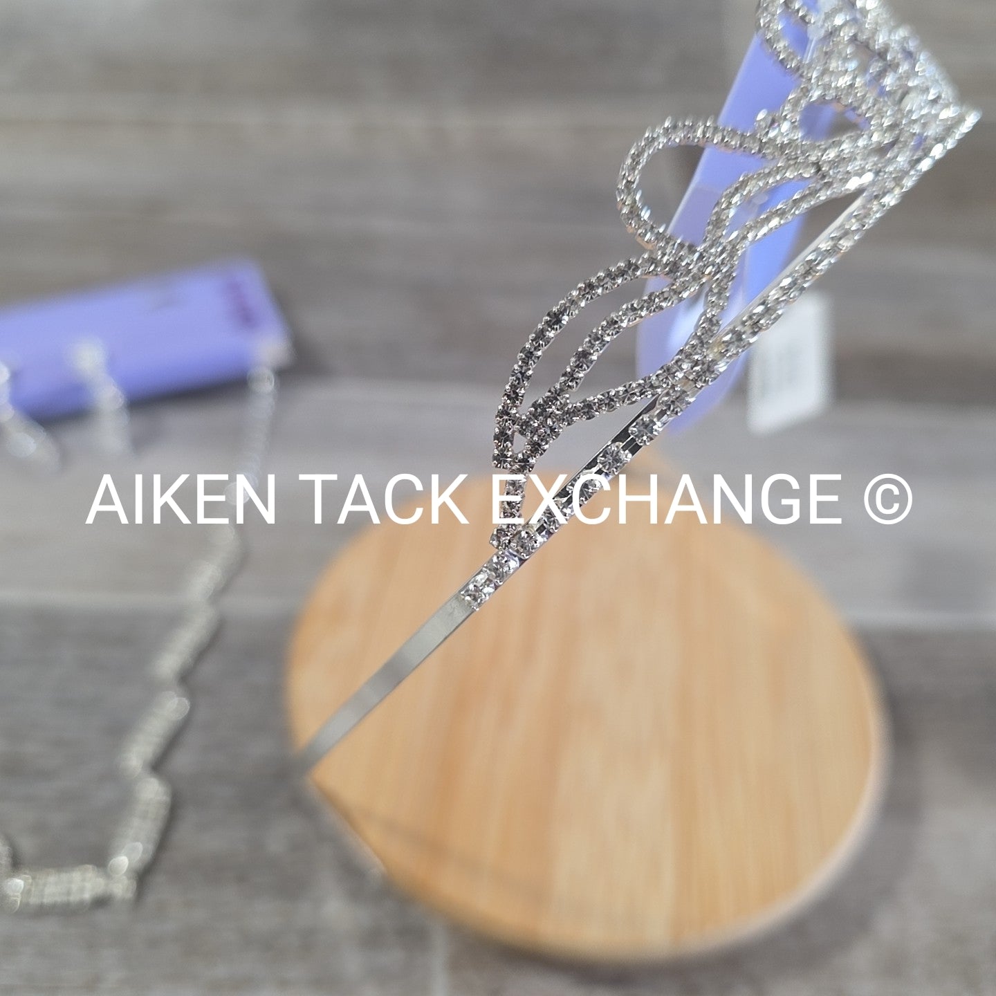 Claire's Bundle - 1 Tiara, 1 Set of Earrings, 1 Necklace