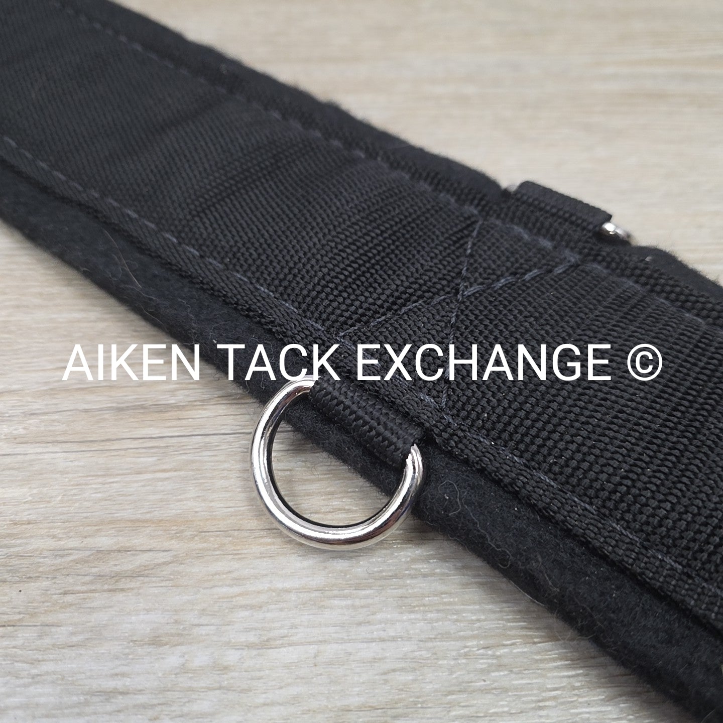 Weaver Leather Felt Lined Draft Cinch, Black, 38"