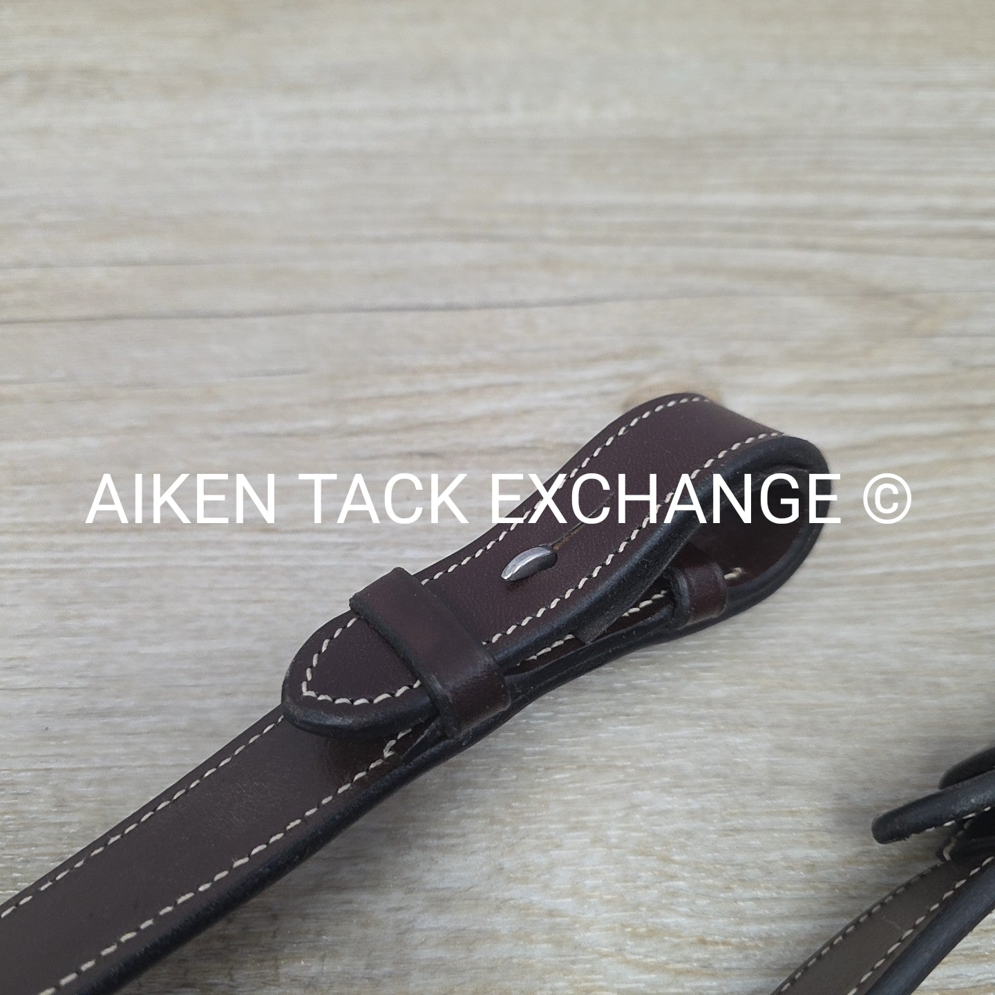 Nunn Finer Elena Laced Reins, Brown, 58"