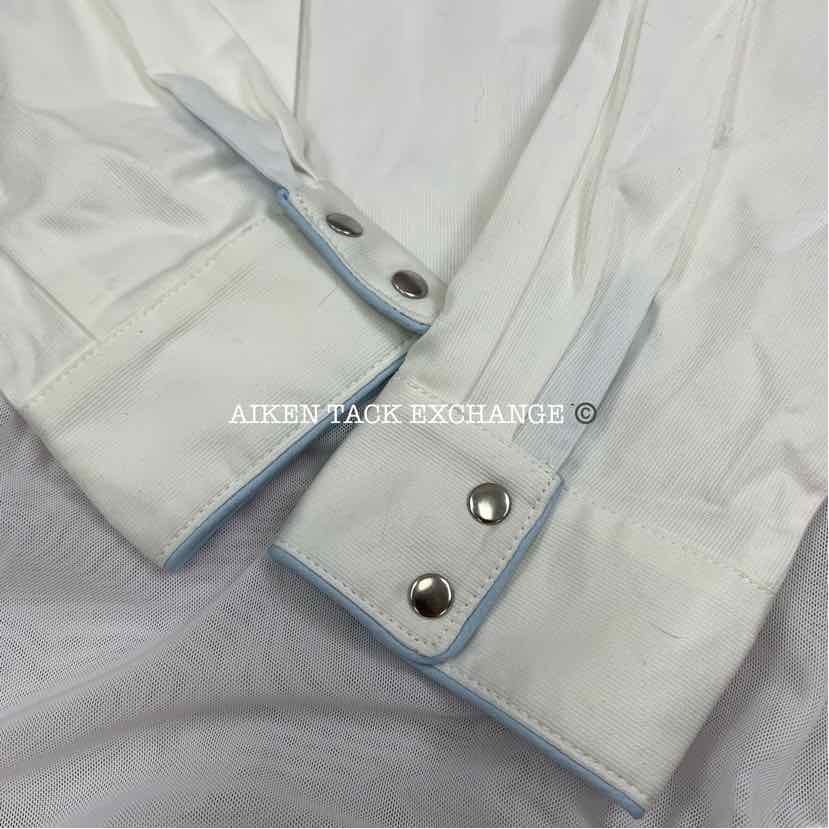 KAKI Bodysuit Show Shirt, Size 14