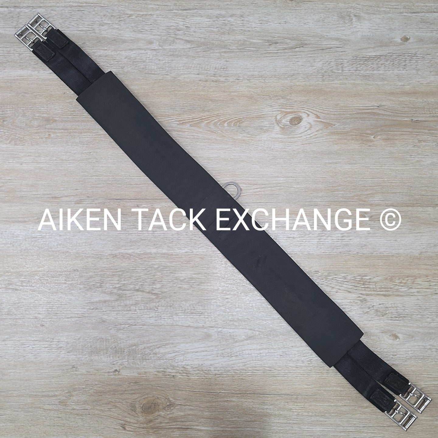 Professional's Choice SMx Girth with Double End Elastic, Black, 46"