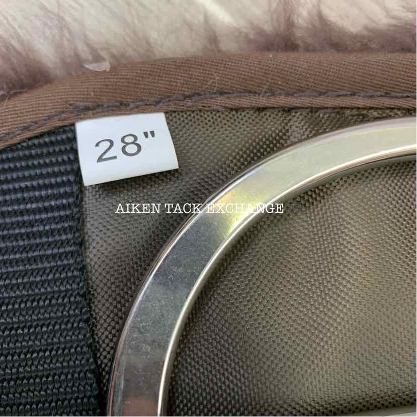 CAS Equestrian Sheepskin Cinch 28"