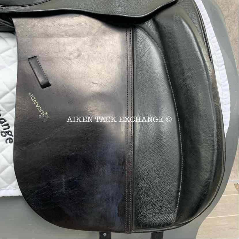 Talabartaria Art Horse Sucandi Dressage Saddle, 18.5" Seat, Medium Tree, Wool Flocked Panels