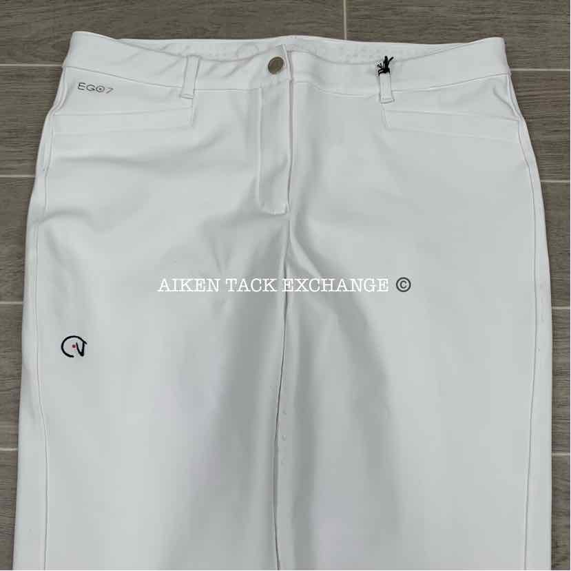 EGO7 Dressage Silicone Full Seat Breeches, Size 50 US 36