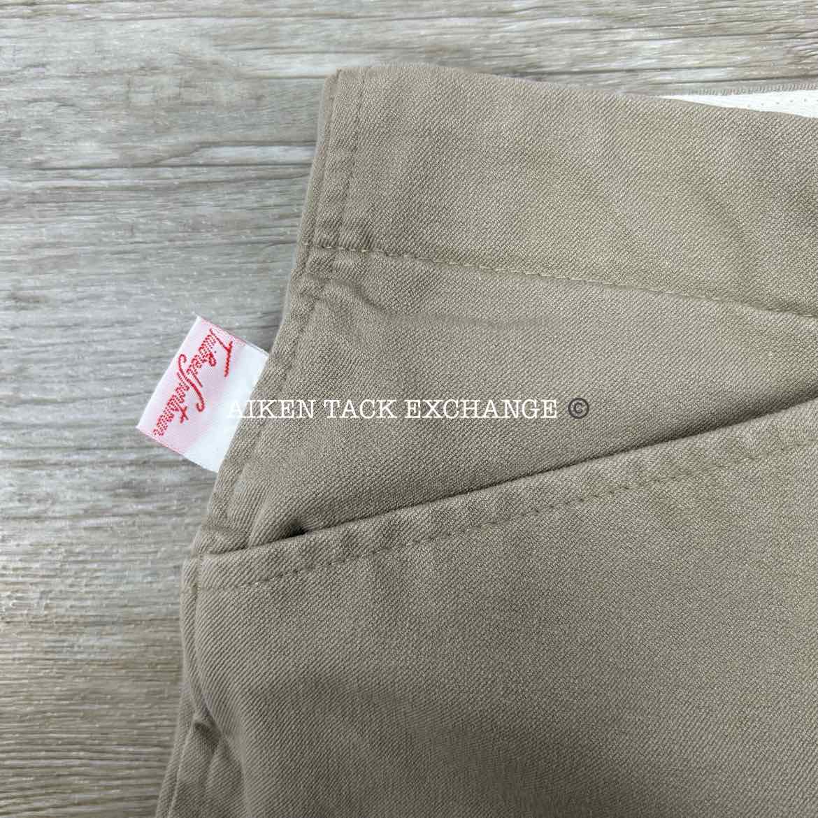 Tailored Sportsman Side Zip Knee Patch Breeches, Size 32