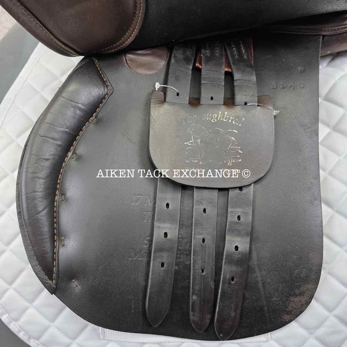 Thoroughbred Event All Purpose Saddle, 17" Seat, Medium Tree, Foam Panels