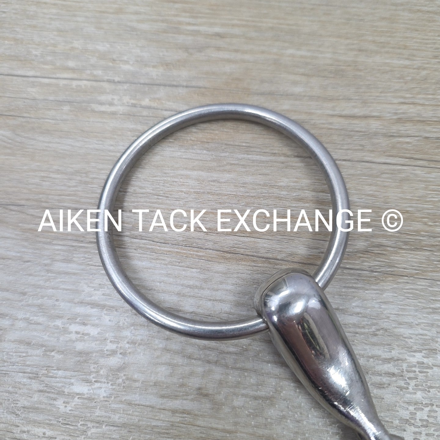 Stubben Hollow French Link Loose Ring Bit 5"