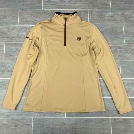 Romfh Aachen Zip Long Sleeve Top, Size Small