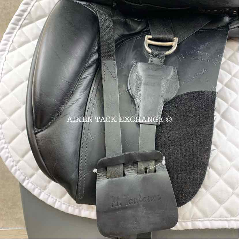 **SOLD** Marcel Toulouse Aachen Dressage Saddle, 17" Seat, Wide Tree, Wool Flocked Panels