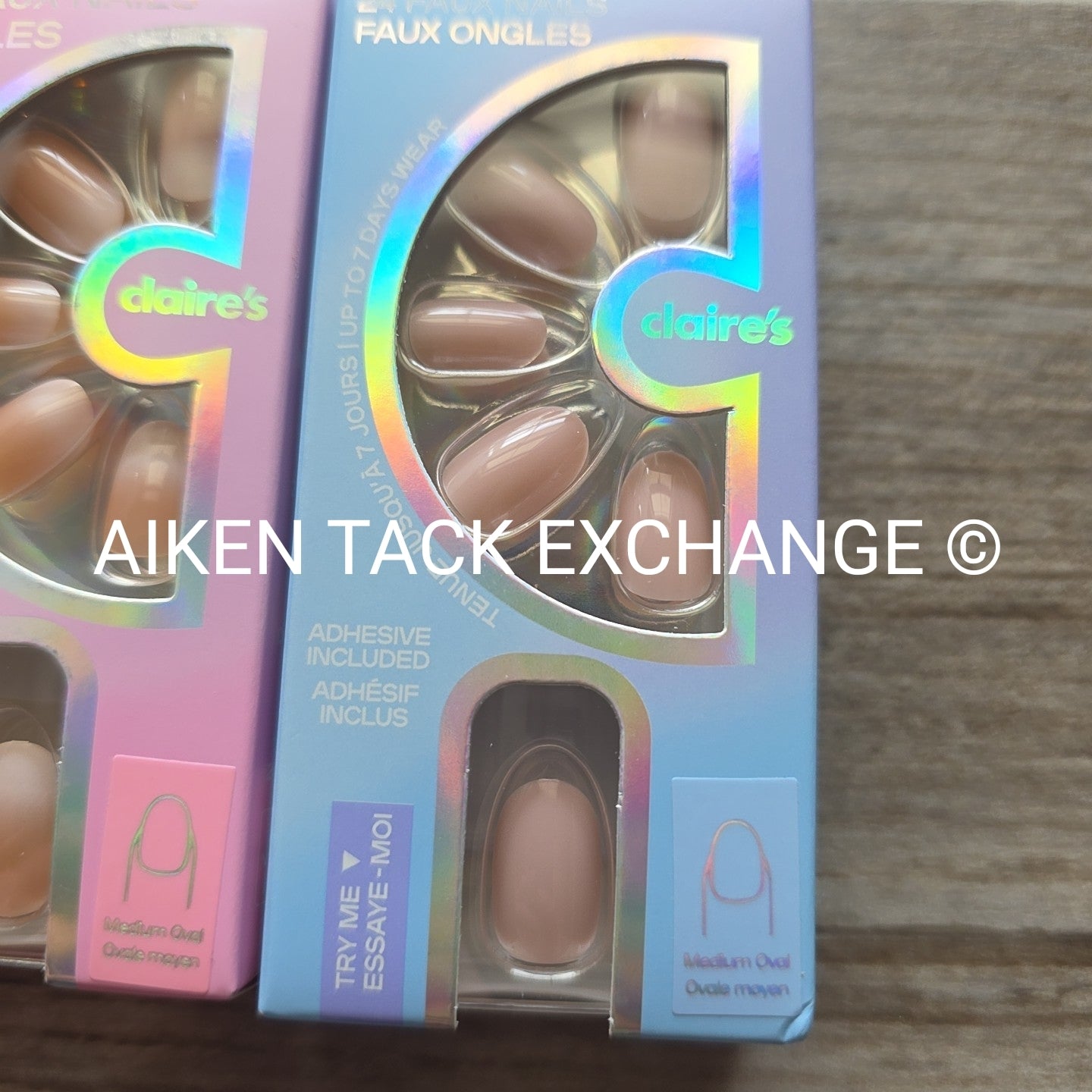Claire's Press-On Nails (2 Sets) - 24 Count Each (48 Total)