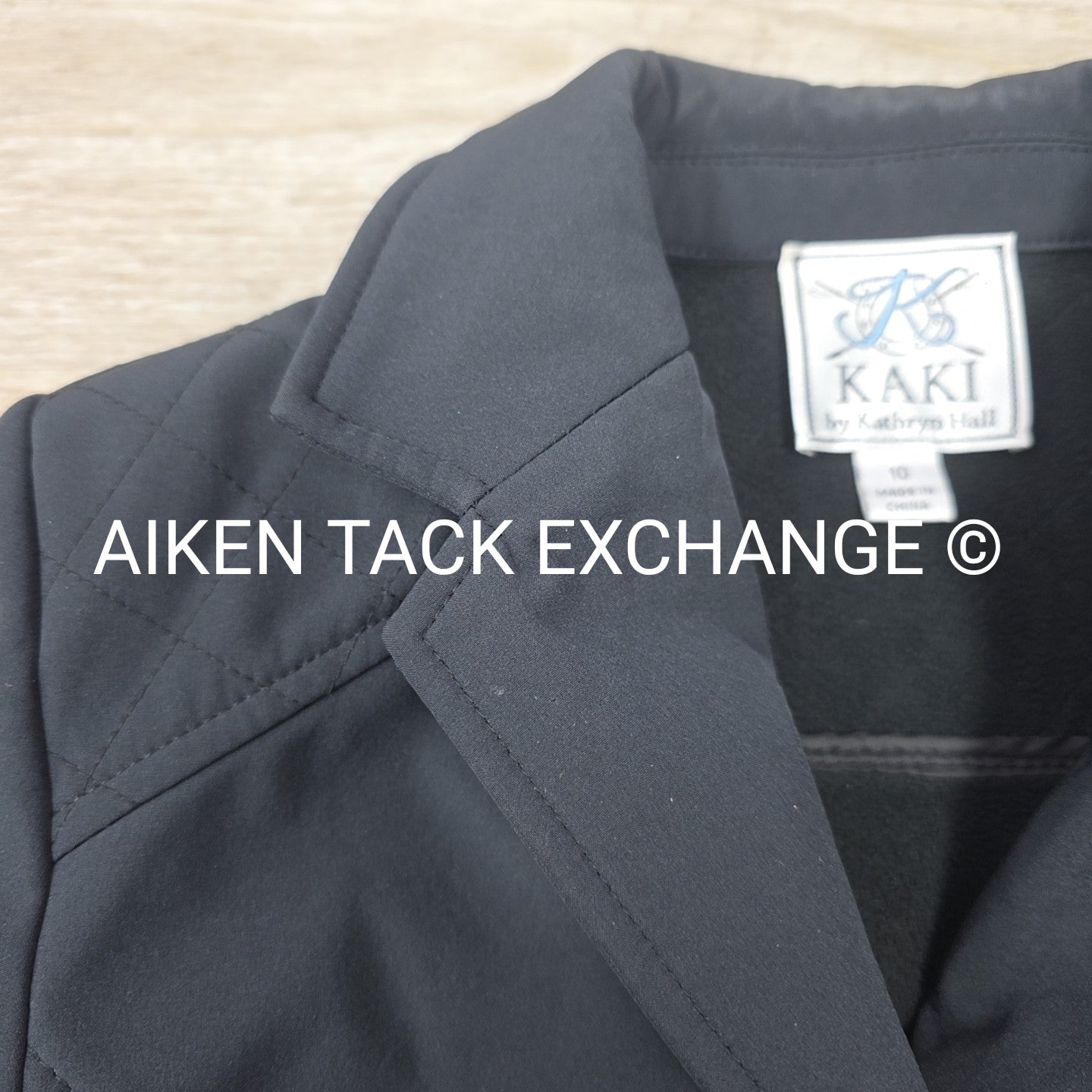 KAKI by Kathryn Hill Fleece Lined Show Coat, Size 10
