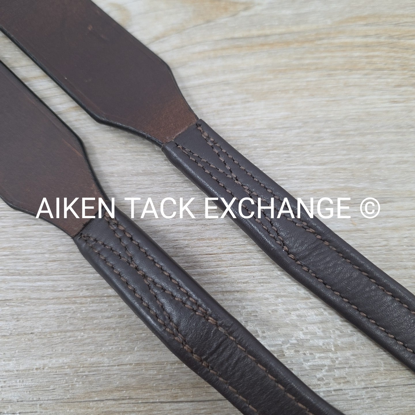 Secure Wide Leg Stirrup Leathers, Brown, 48"
