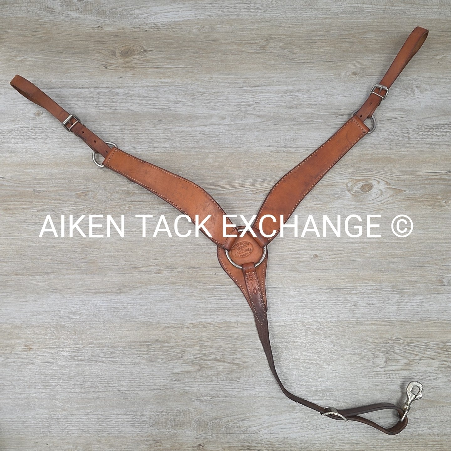 Billy Cook Breast Collar 910, Brown, Size Full
