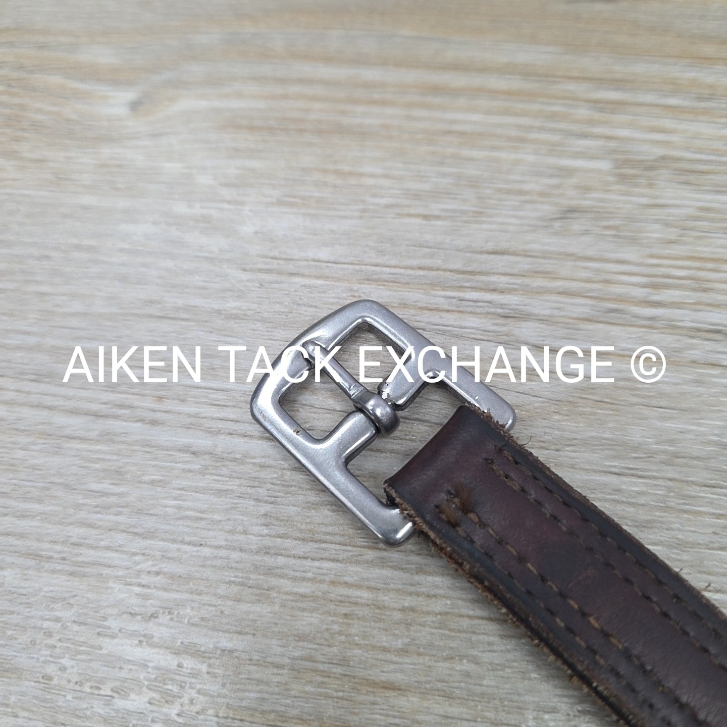 Nylon Lined Stirrup Leathers, Brown, 56"