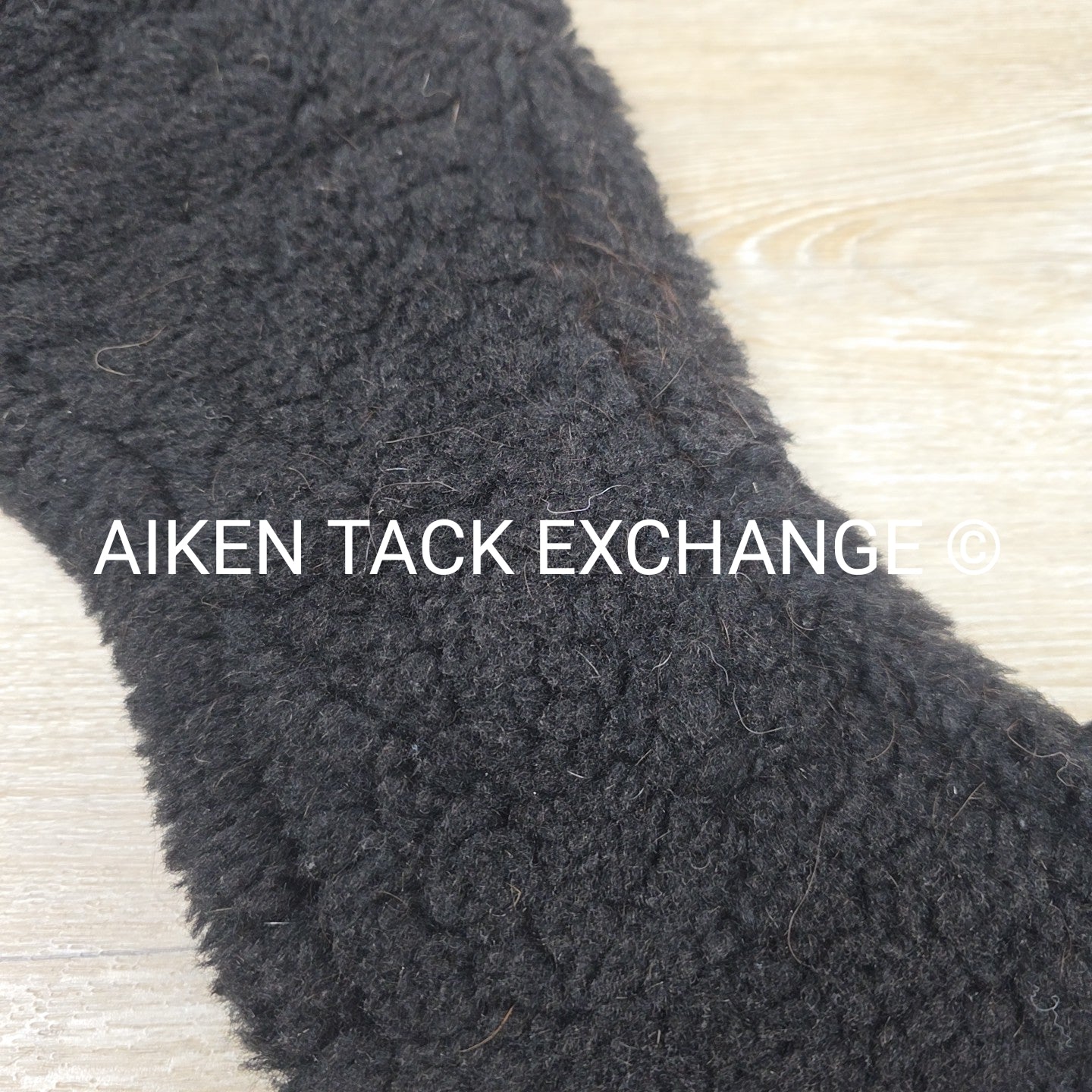 Total Saddle Fit Fleece Girth Cover, Black, 28"