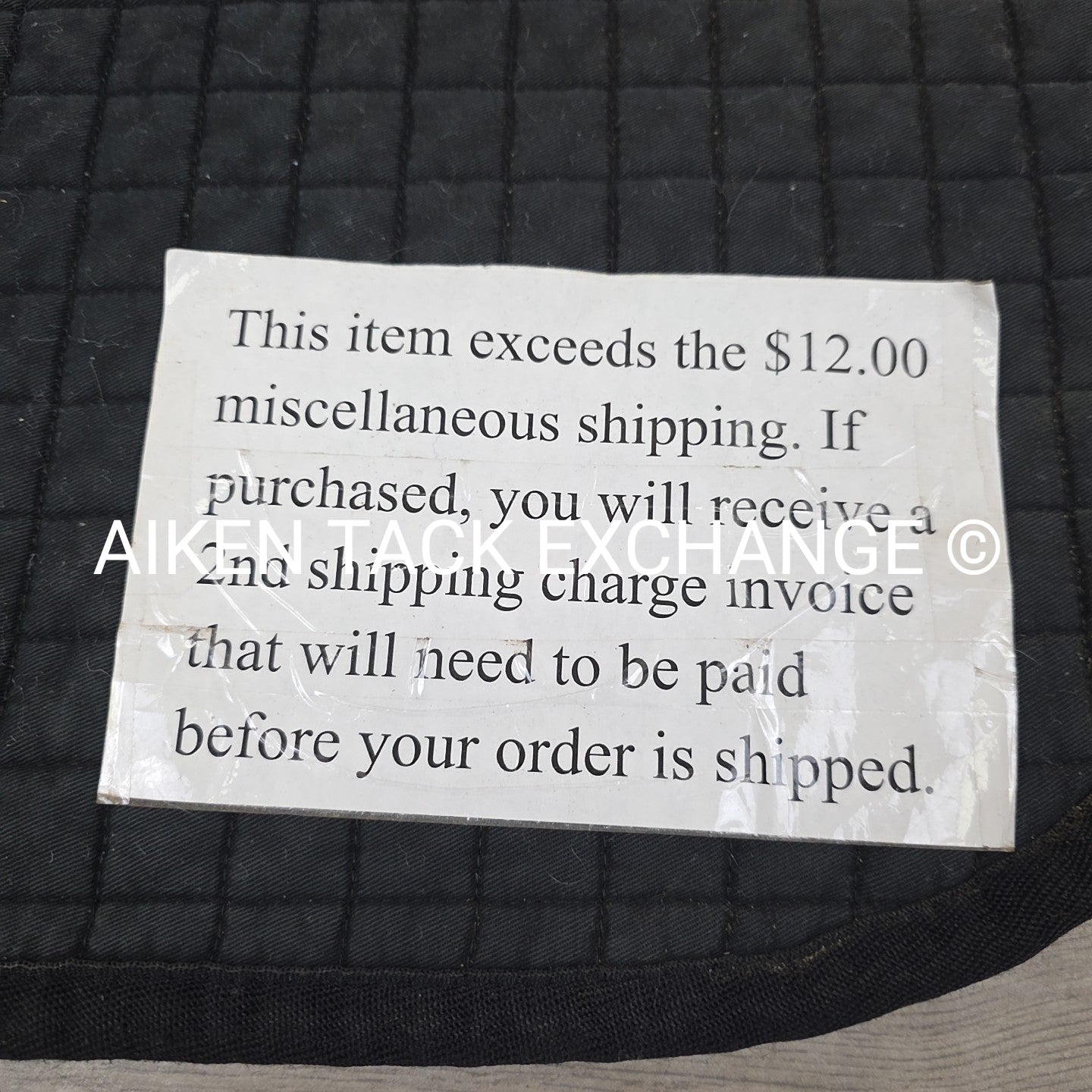Back on Track ThinLine Therapeutic Dressage Saddle Pad