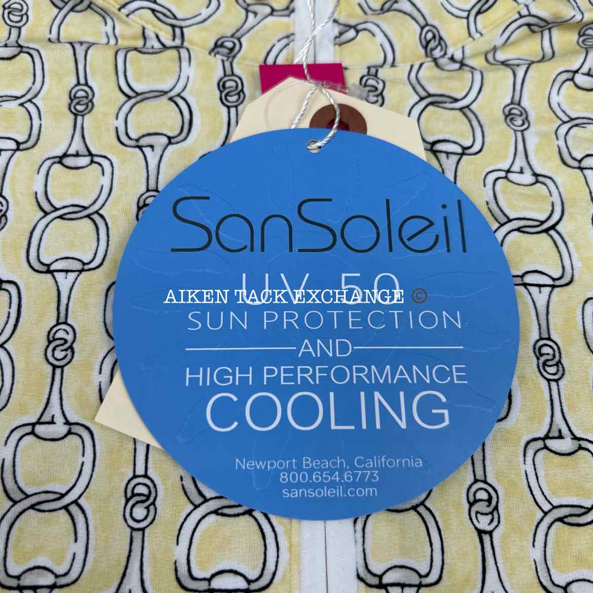 San Soleil UV 50 Long Sleeve Sun Shirt, Size Medium
