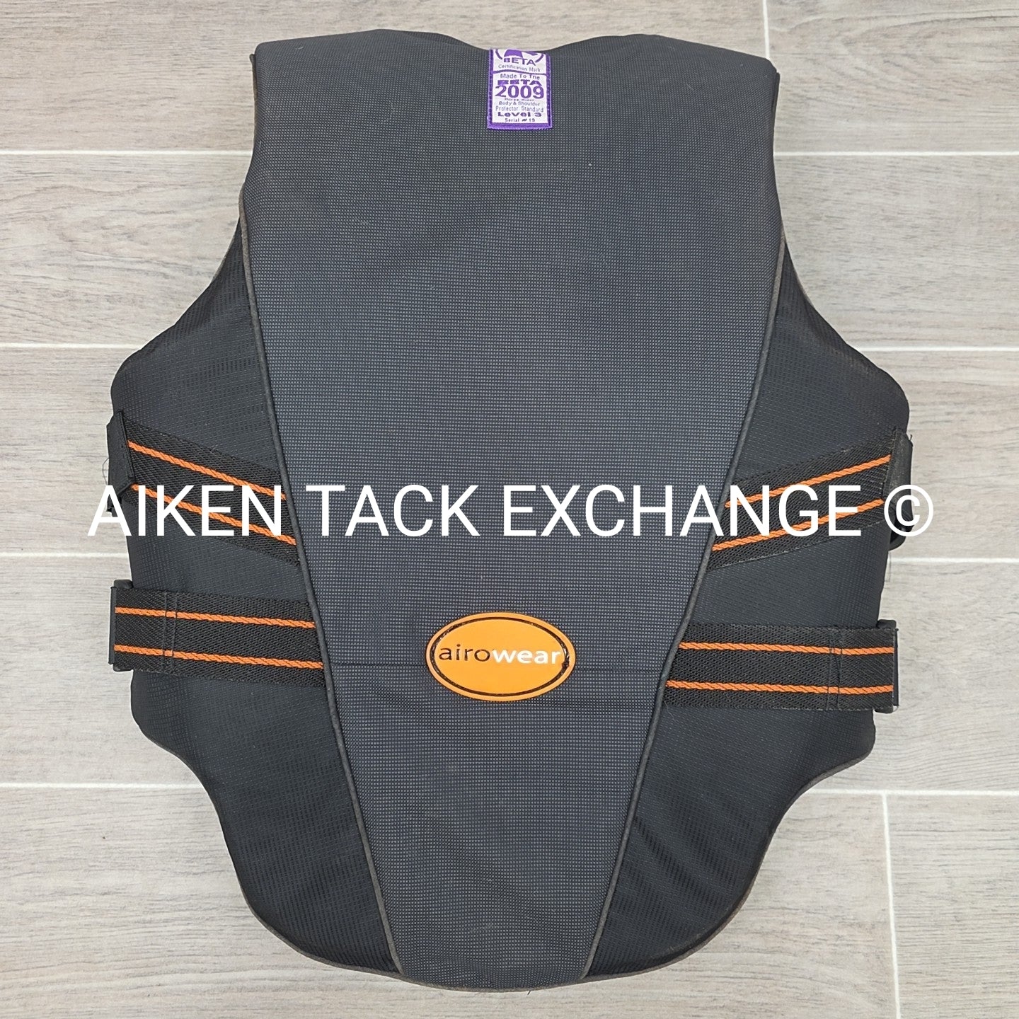 Charles Owen Airowear Teen Outlyne Cross Country Safety Vest, Size T2 Slim