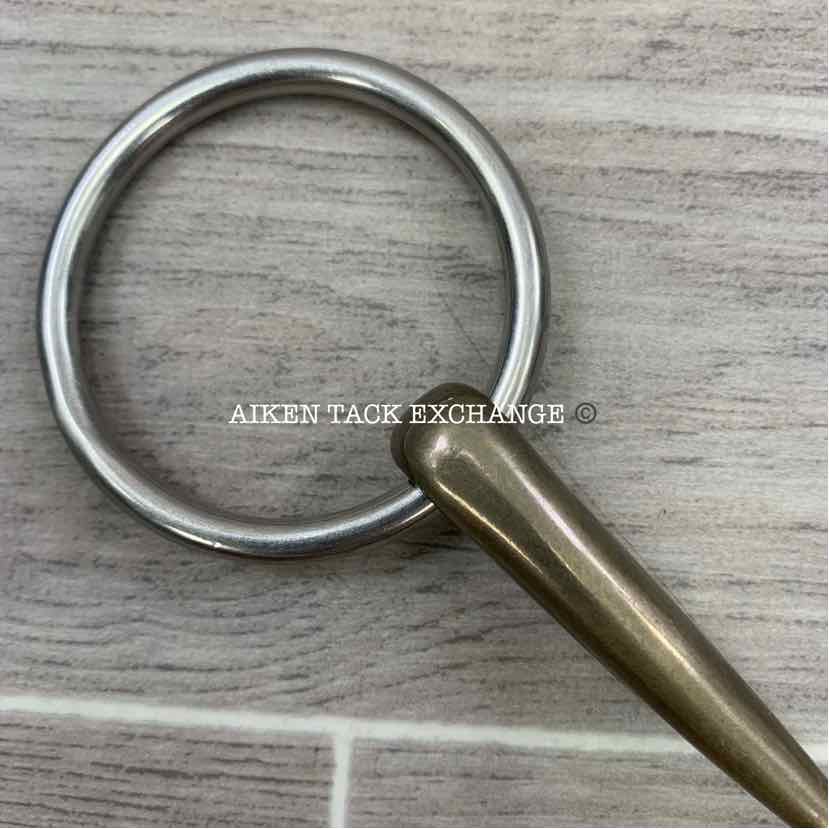 AlBaCon Single Joint Loose Ring Bradoon Bit 5.75"