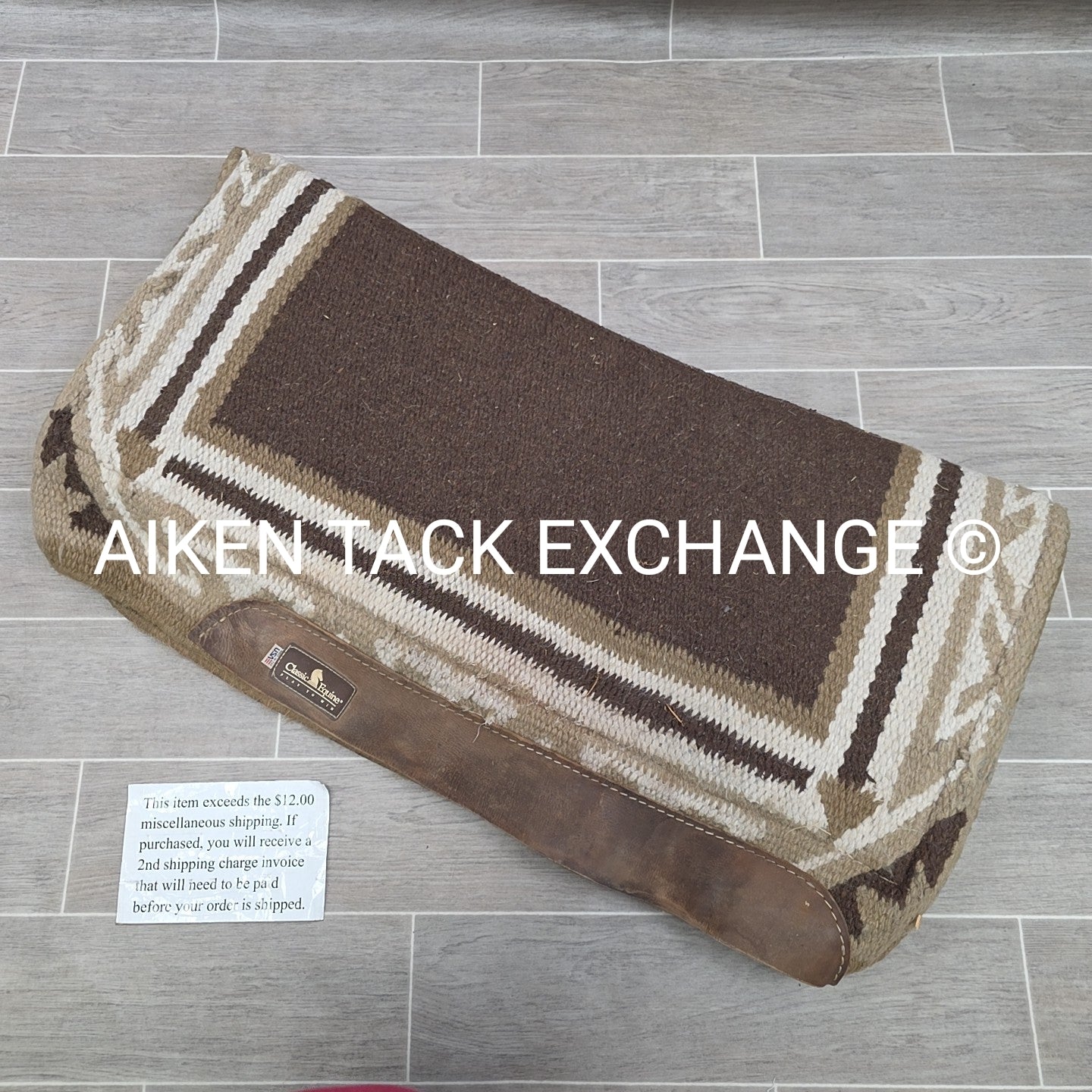 Classic Equine Western Saddle Pad