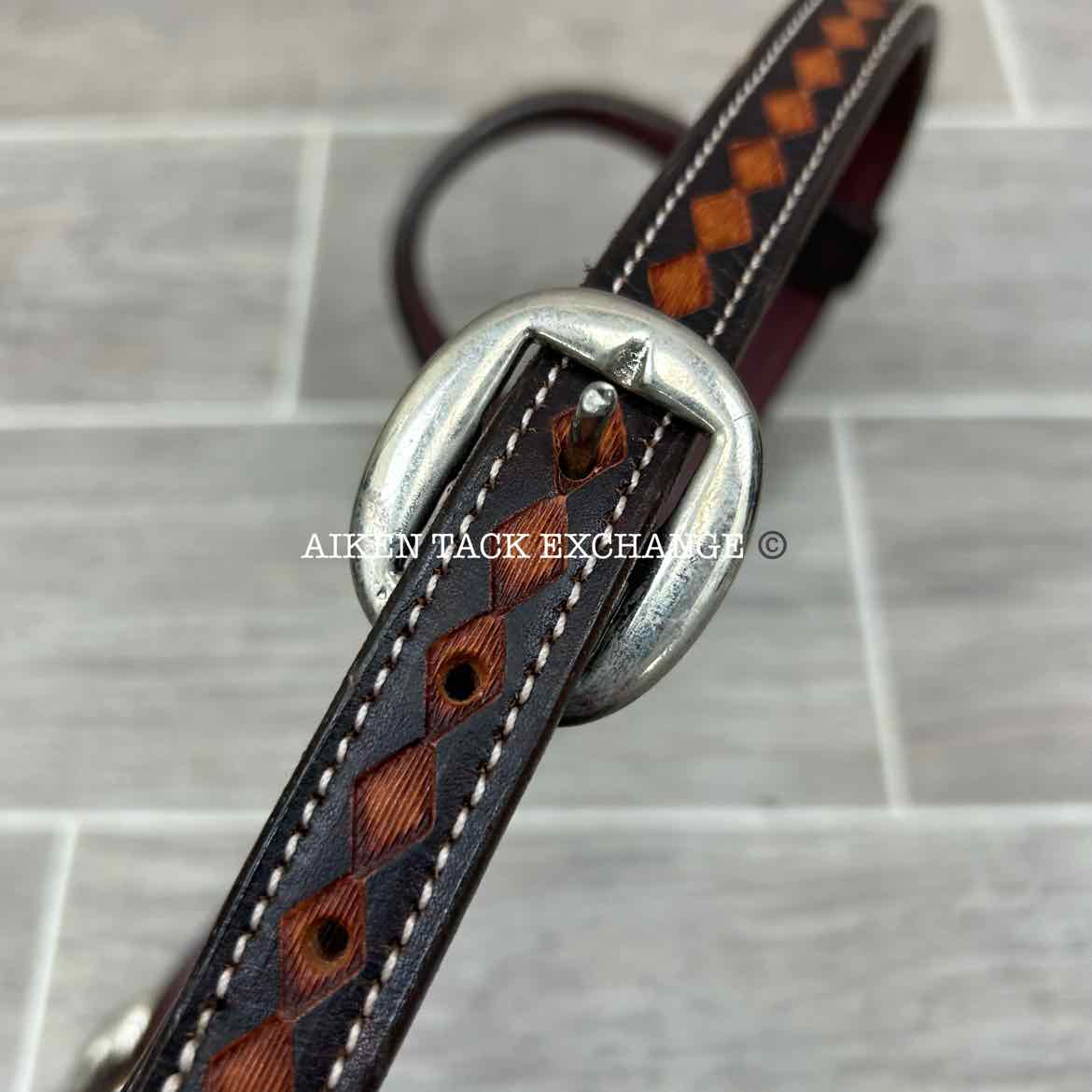 One Ear Western Headstall with Bling