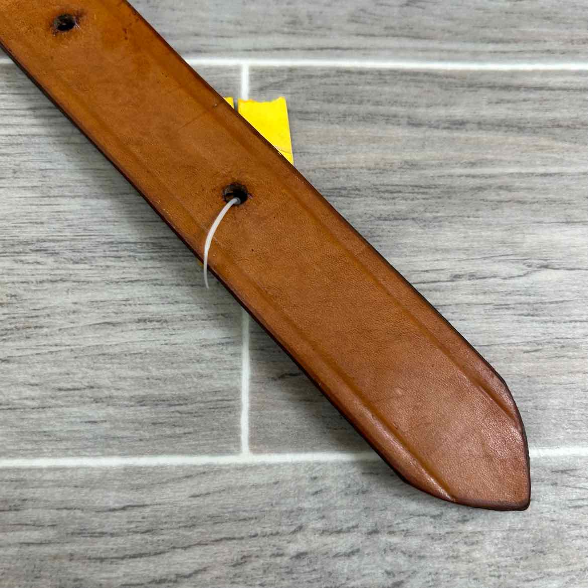 Tory Leather Single Ply Off Billet