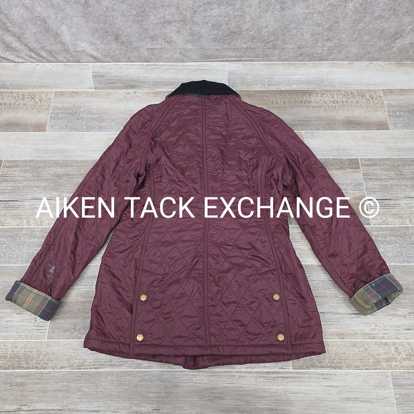 Barbour Beadnell Polarquilt Jacket, Size 6 (has blemishes)