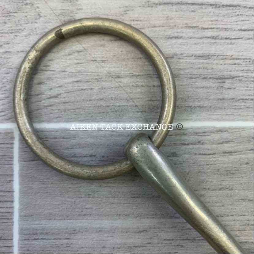 Herm Sprenger Single Joint Loose Ring Bradoon Bit 5.25"