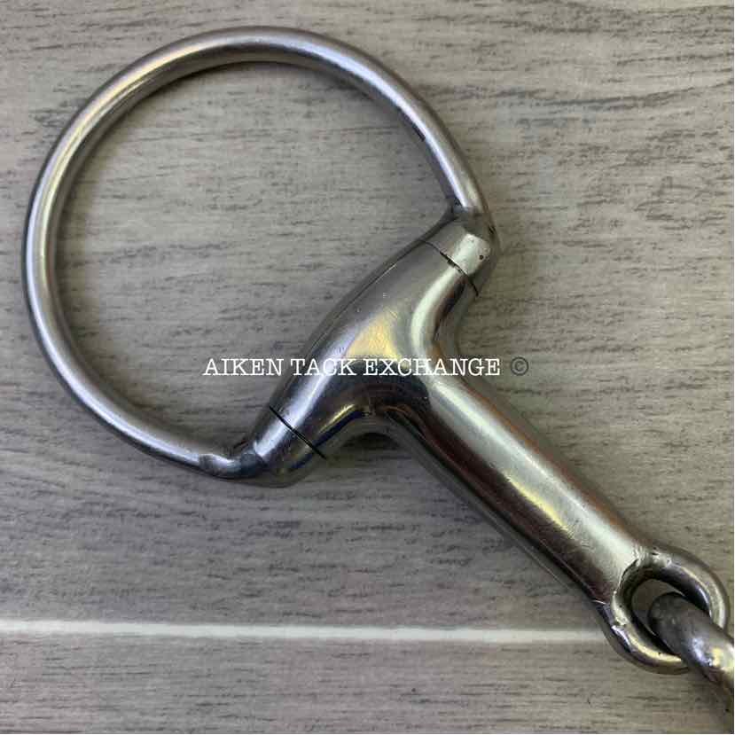 Herm Sprenger Hollow Single Joint Eggbutt Bit 5"