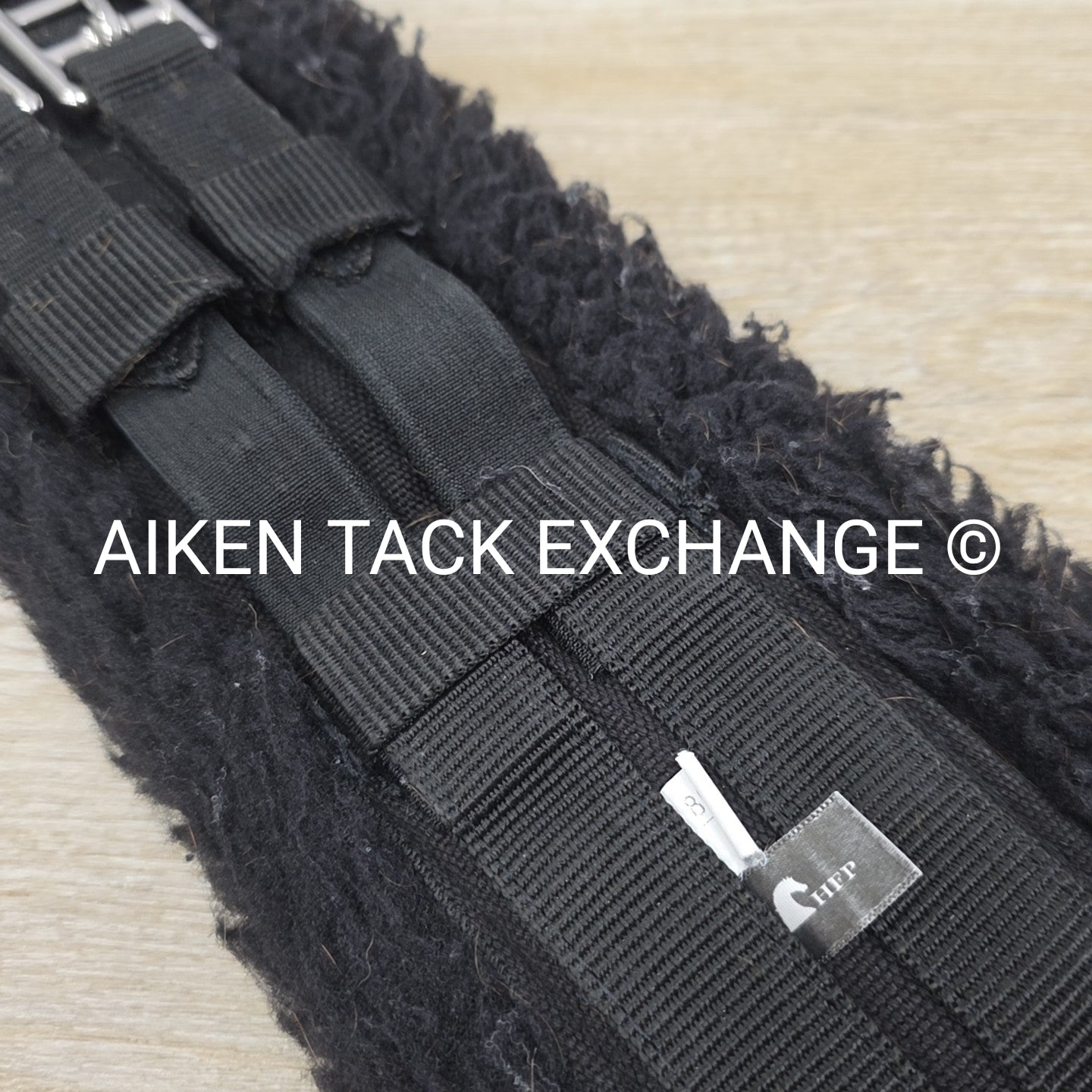 HFP Fleece Dressage Girth, Black, 32"