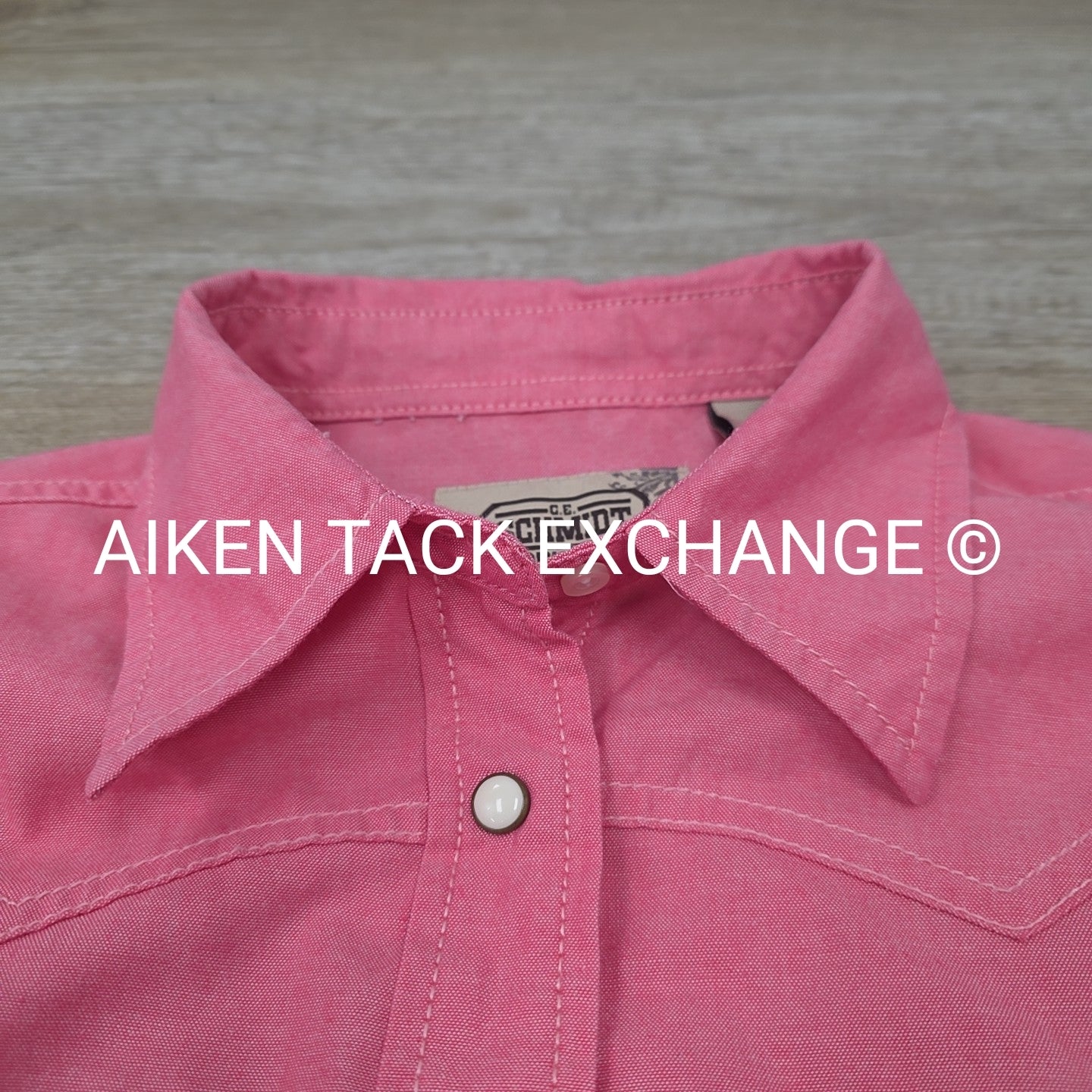 Schmidt Workwear Long Sleeve Shirt w/ Pearl Snaps, Women's Medium