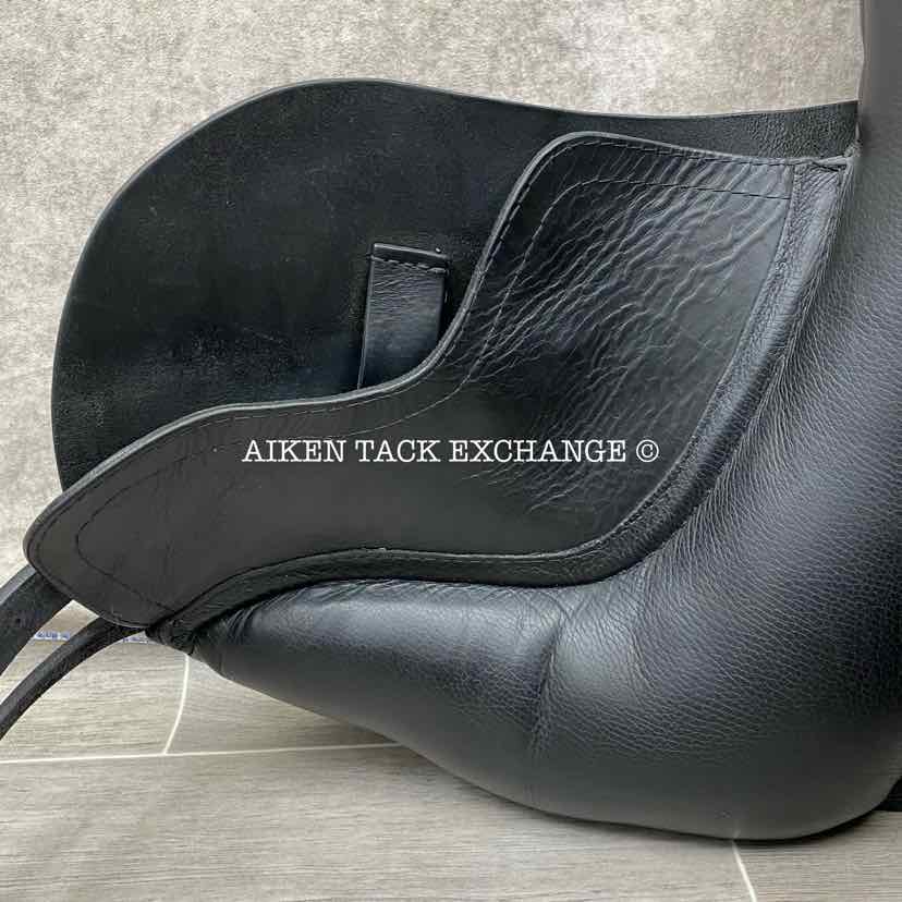 2022 JRD Bella Dressage Saddle, 19" Seat, Short Flap, Wide Tree, Wool Flocked Panels