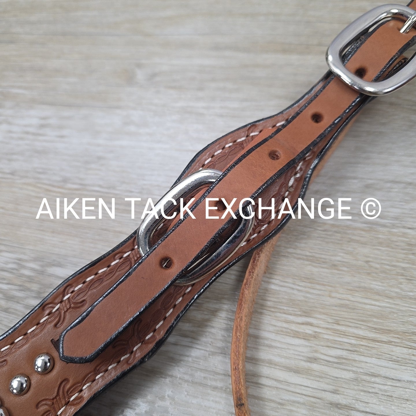 One Ear Western Bridle with Matching Wither Strap