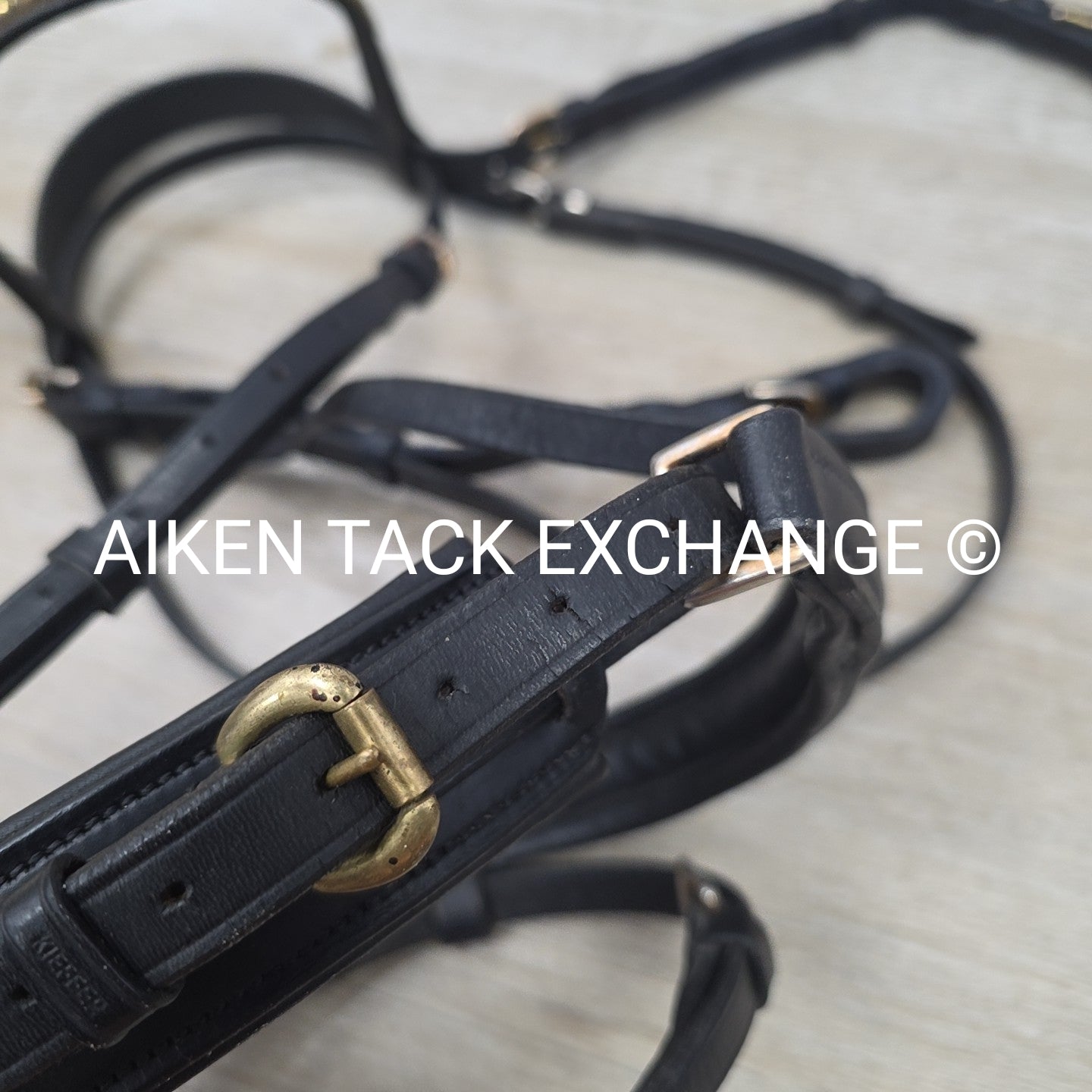 BARGAIN BUNDLE: Dressage Bridle with Extra Noseband, Black
