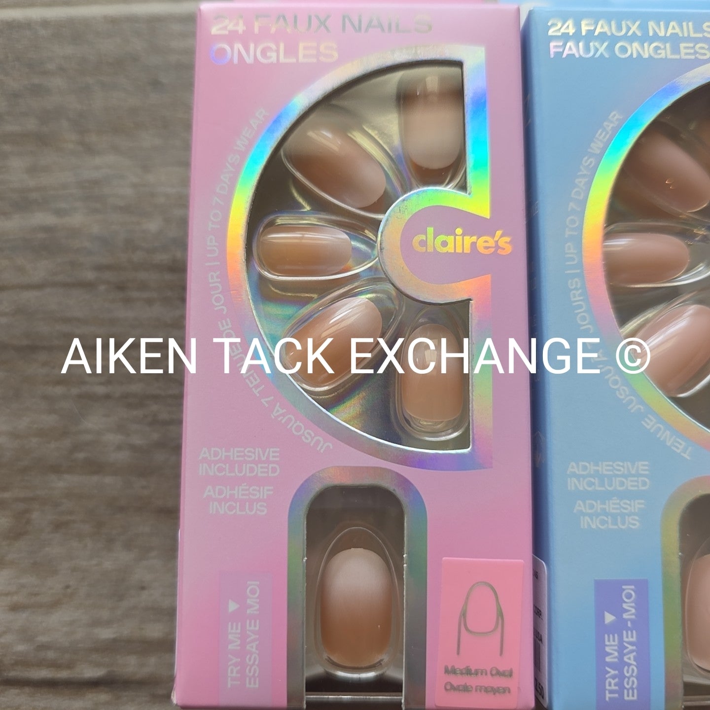Claire's Press-On Nails (2 Sets) - 24 Count Each (48 Total)