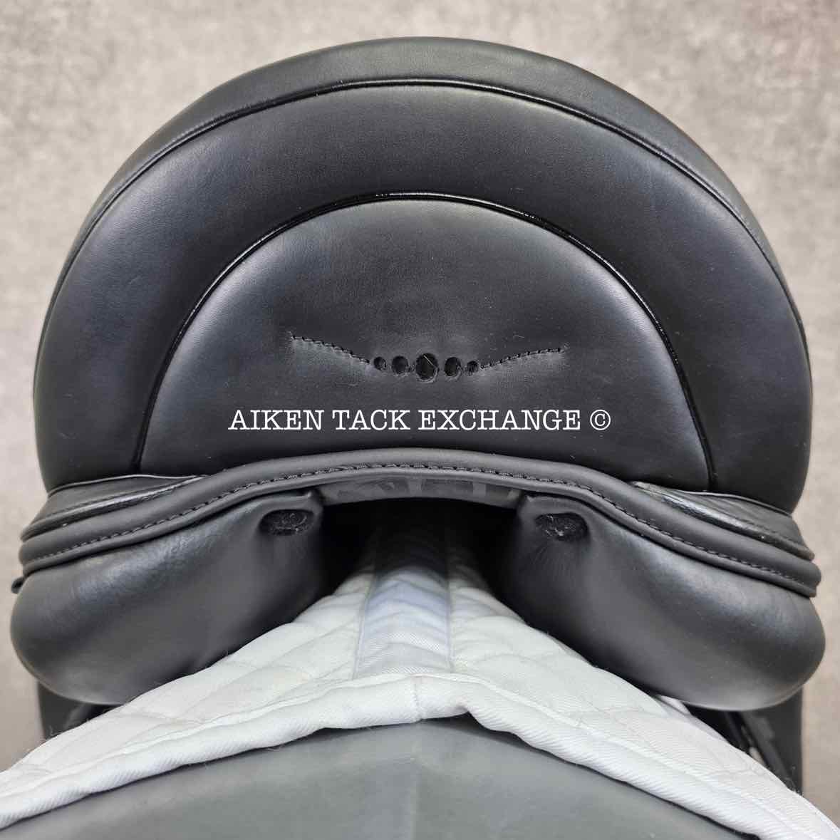 2021 Prestige X-D2 K Zero Dressage Saddle, 18" Seat, Medium Tree, Wool Flocked Panels
