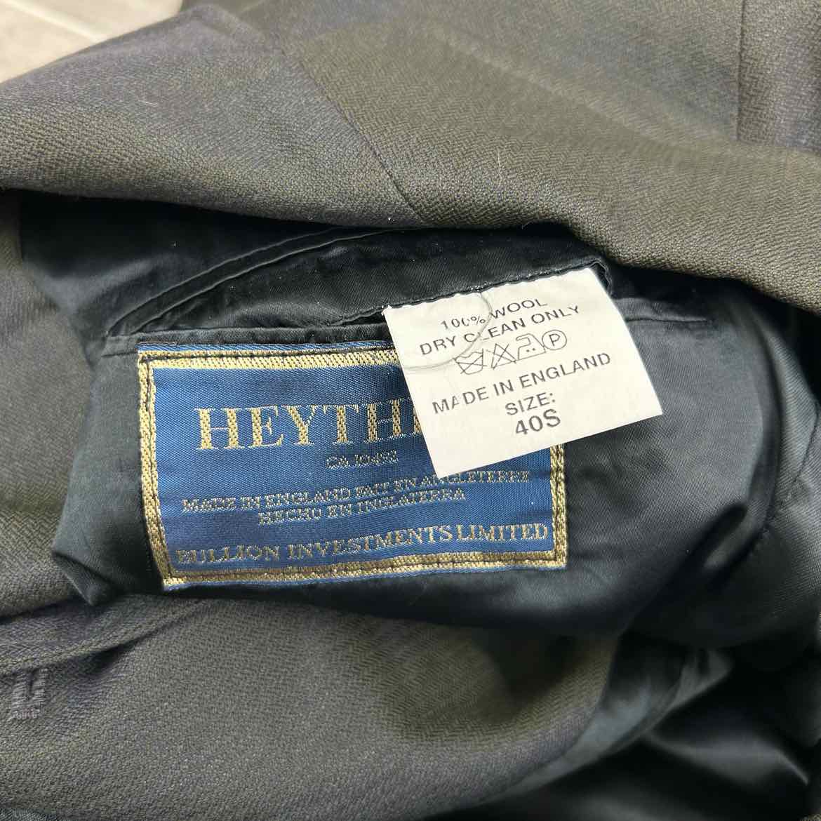 Heythrop Hunt Show Coat, Size 40 S
