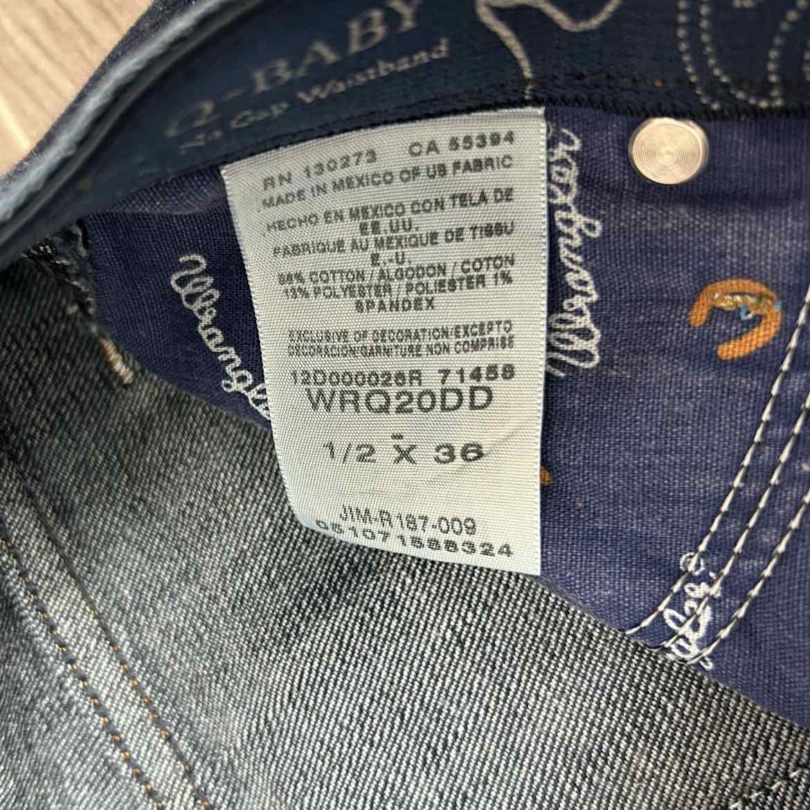 Wrangler Q-Baby Ultimate Riding Jeans, Size 2 Long