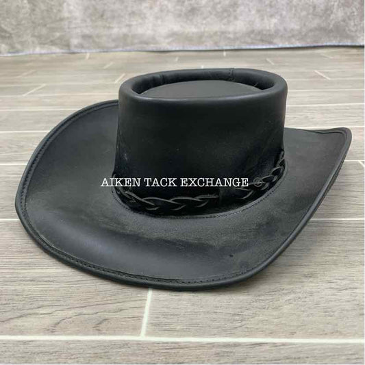 Excalibur Leather Hat 53cm