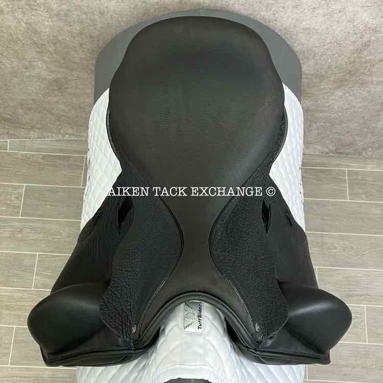 2024 Custom Saddlery Wolfgang Matrix MKII Monoflap Dressage Saddle, 17.5" Seat, Adjustable Tree, Wool Flocked Pony Panels