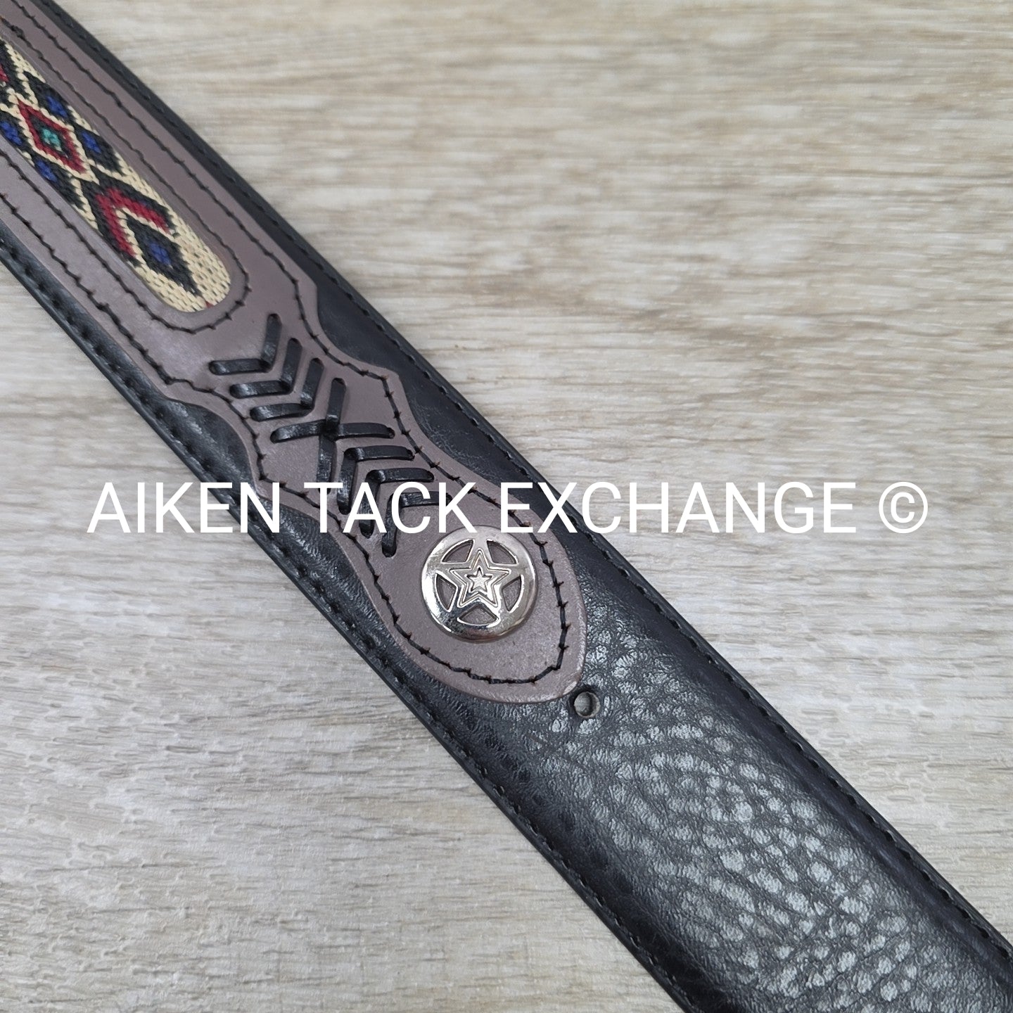 Leather Belt, Size Medium (34 - 36)