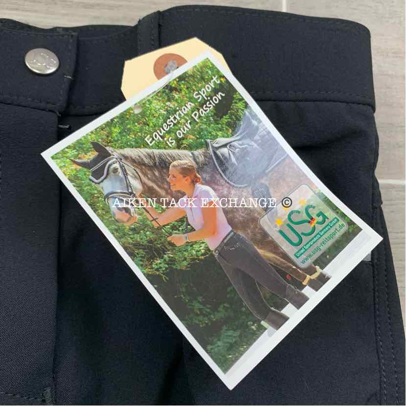 KL Select USG "Ava" Silicone Full Seat Breeches, Size 24 L