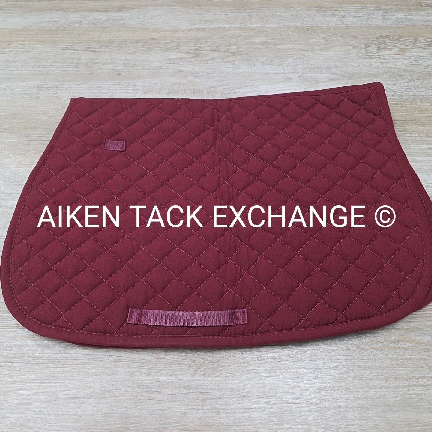 Dover Saddlery All Purpose Saddle Pad, Burgundy