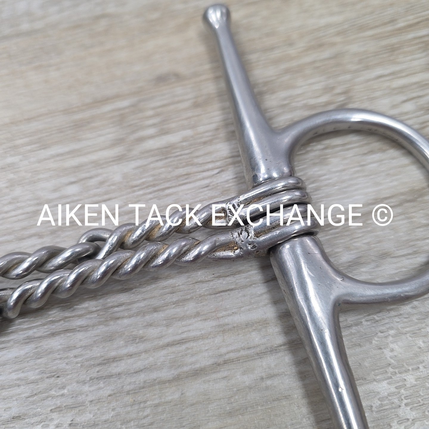 Double Twisted Wire Full Cheek Bit 4.75"